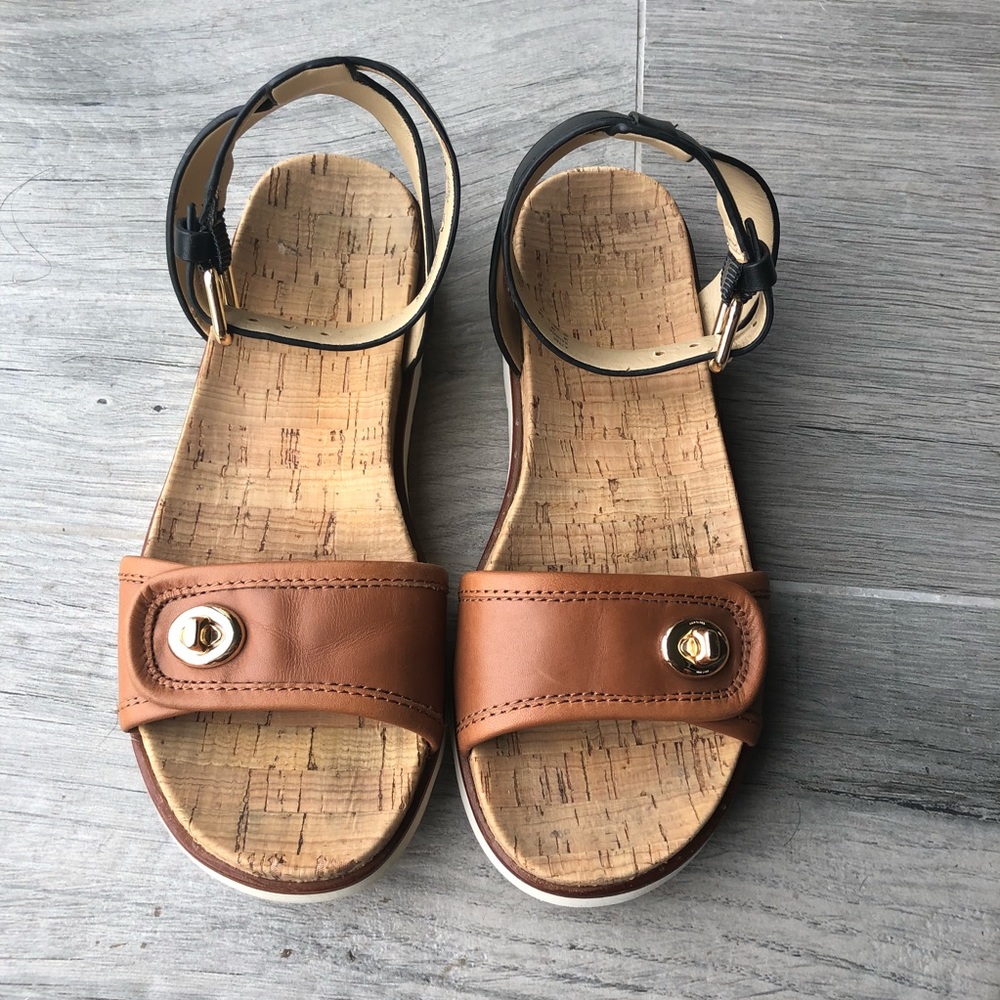 Coach Sahara cork sandals